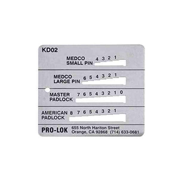 ProLok: Key Decoder-Med, Master, AmPad